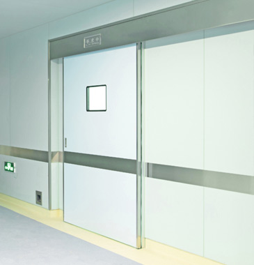 Built-in airtight automatic doors